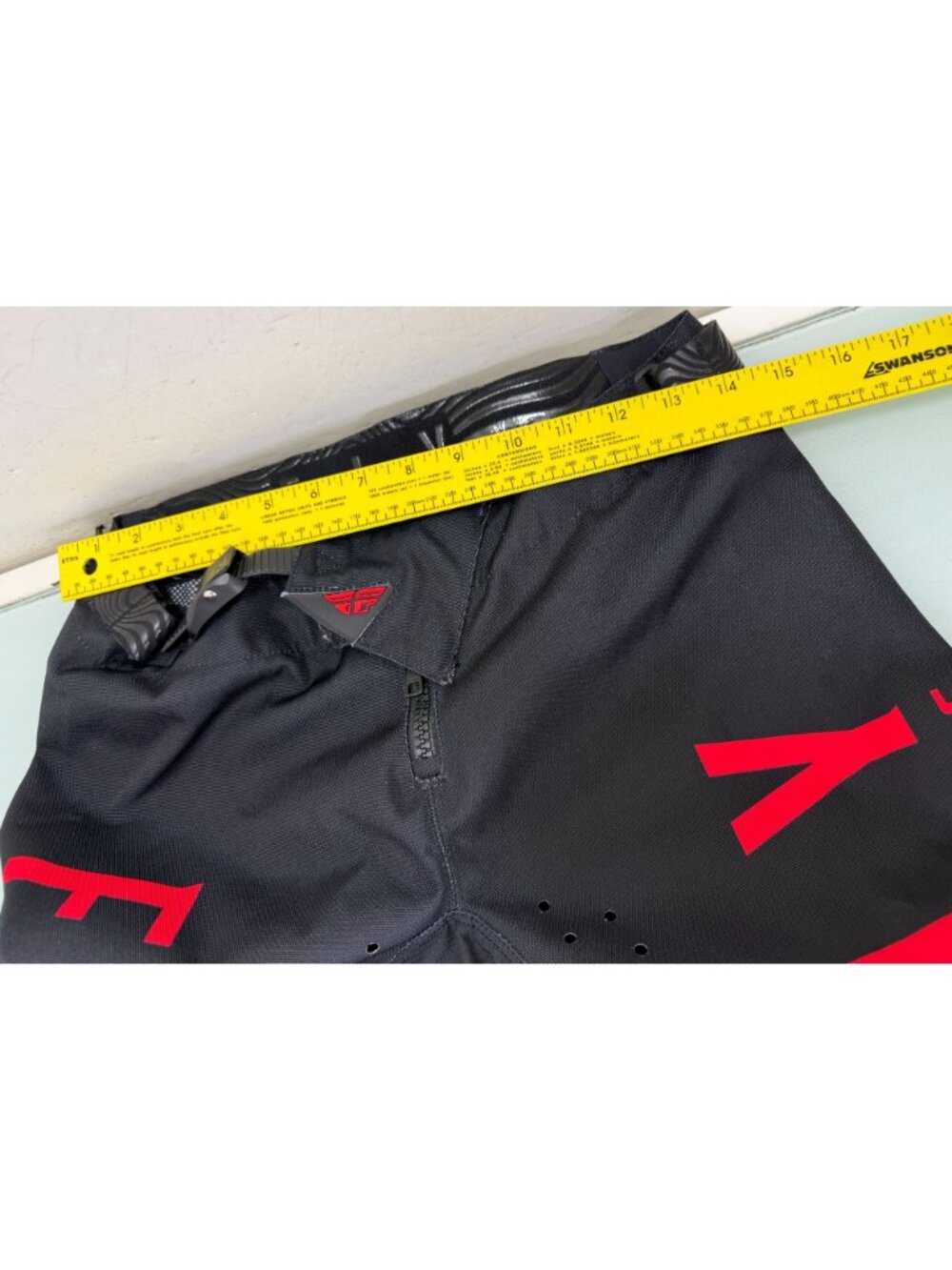 Fly Racing Pants Mens 30 Red Kinetic Wave Dirt bike Riding Gear MX Motocross - Picture 7 of 13
